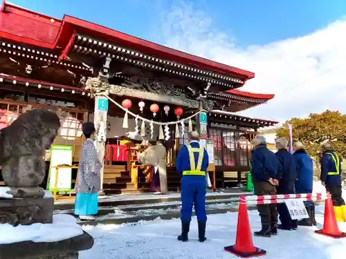 伊達神社の本殿