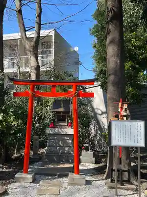 所澤神明社の末社・摂社