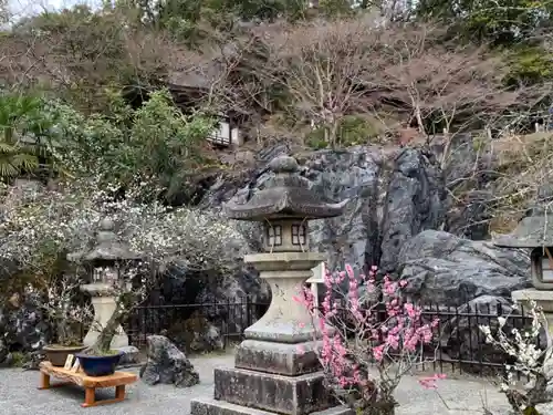 石山寺の庭園