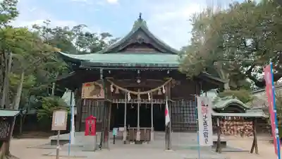 忌宮神社の本殿・本堂