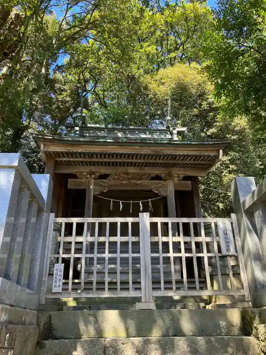 天津神社の本殿・本堂