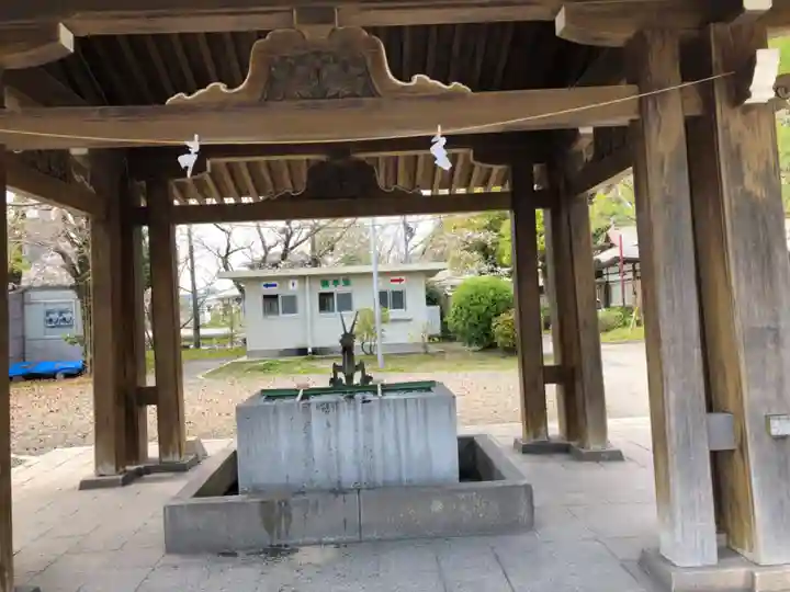 鹿児島縣護國神社の手水舎