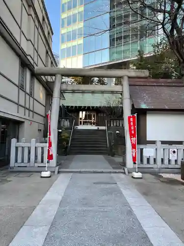  六本木天祖神社の鳥居
