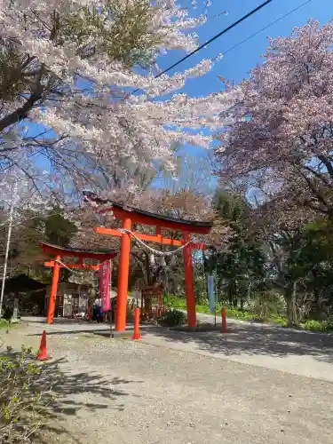 虻田神社の鳥居
