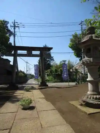 伏木香取神社の鳥居