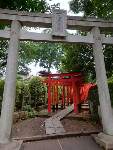 根津神社の鳥居