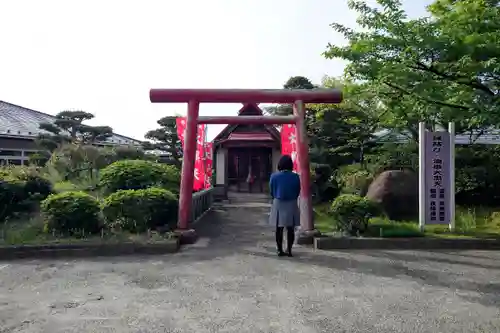 大観密寺の鳥居