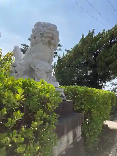 森戸大明神（森戸神社）の狛犬