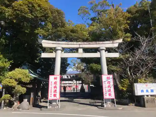 富知六所浅間神社の鳥居