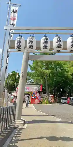 別小江神社の鳥居