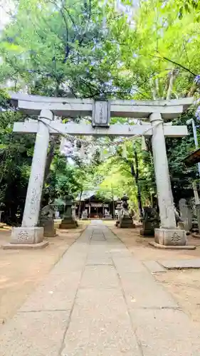七百餘所神社 の鳥居
