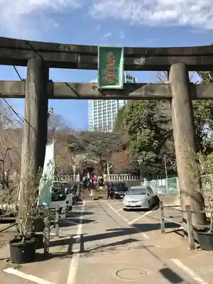 芝東照宮の鳥居