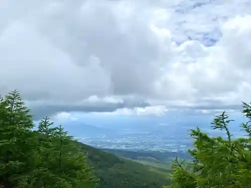 山の神神社の景色