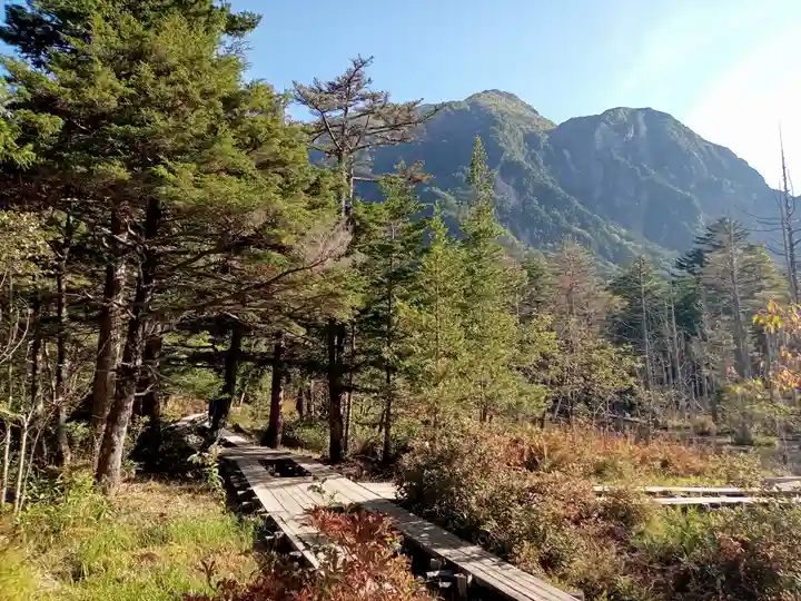 穂高神社奥宮(長野県)
