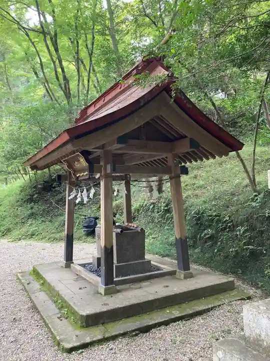 秩父御嶽神社の手水舎