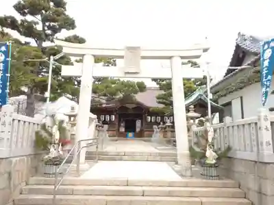 舞子六神社/まいこむの宮の鳥居