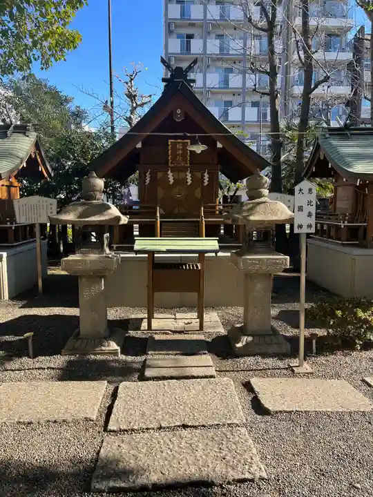 亀戸 香取神社の末社・摂社