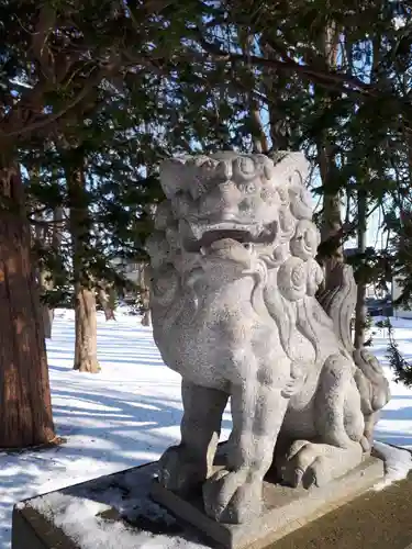 島松神社の狛犬