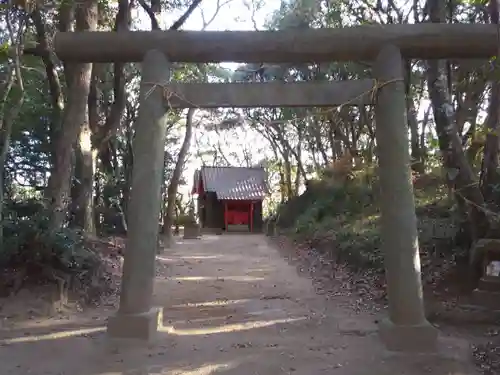 塙稲荷神社の鳥居