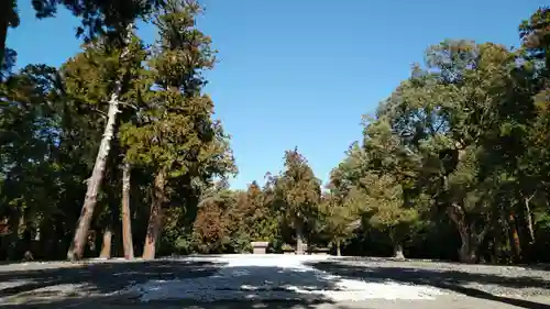 伊勢神宮外宮（豊受大神宮）の景色