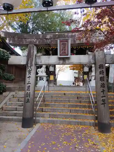 櫛田神社の鳥居