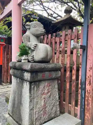 柳森神社の狛犬