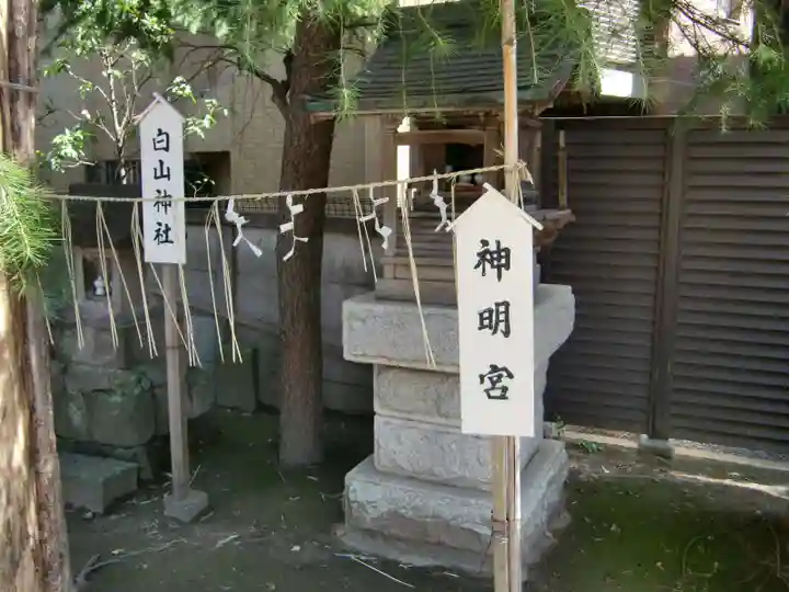 亀有香取神社の末社・摂社