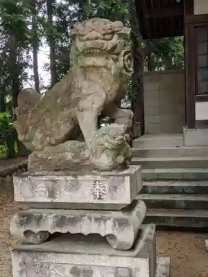 天神社・覚明堂(牛山町)の狛犬