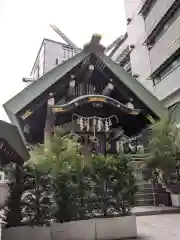 築土神社の本殿