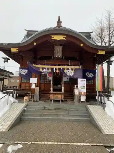 杉杜白髭神社の本殿