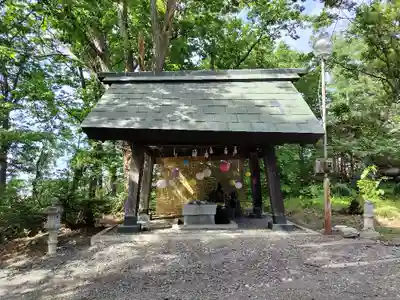名寄神社の手水舎