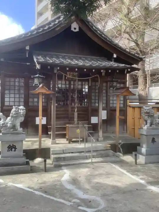 物部神社の本殿・本堂