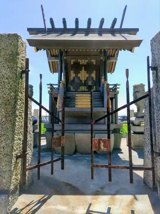神明社(狐地)の本殿・本堂