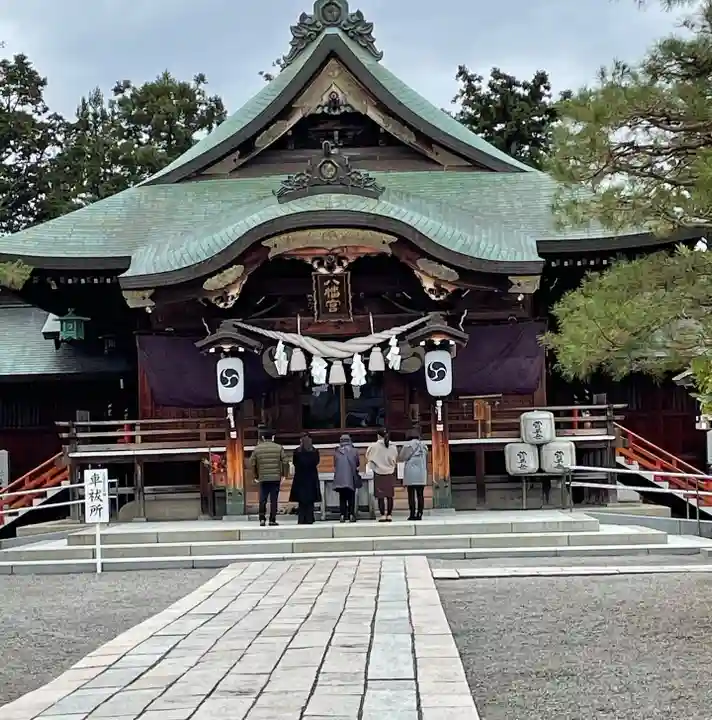 五泉八幡宮の本殿・本堂