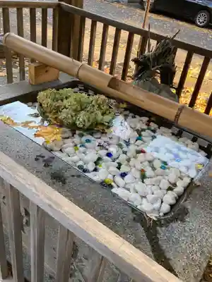 豊平神社の手水舎