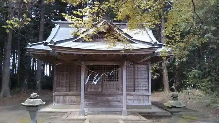 諏訪神社の本殿・本堂