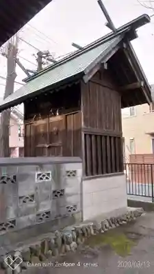 八幡神社の本殿・本堂