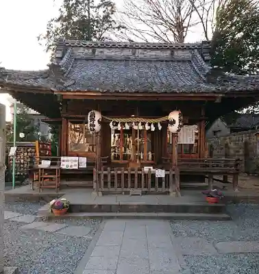 川越熊野神社の本殿・本堂