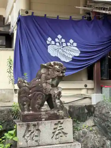 別小江神社の狛犬
