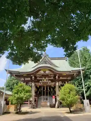 諏訪神社の本殿・本堂