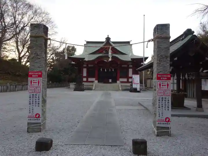 諏訪神社の本殿・本堂