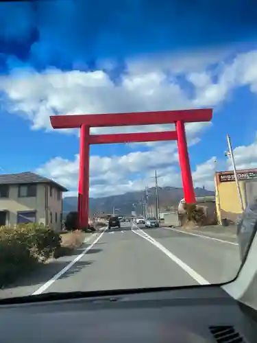 椿大神社の鳥居