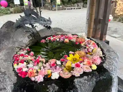 出雲大社相模分祠の手水舎