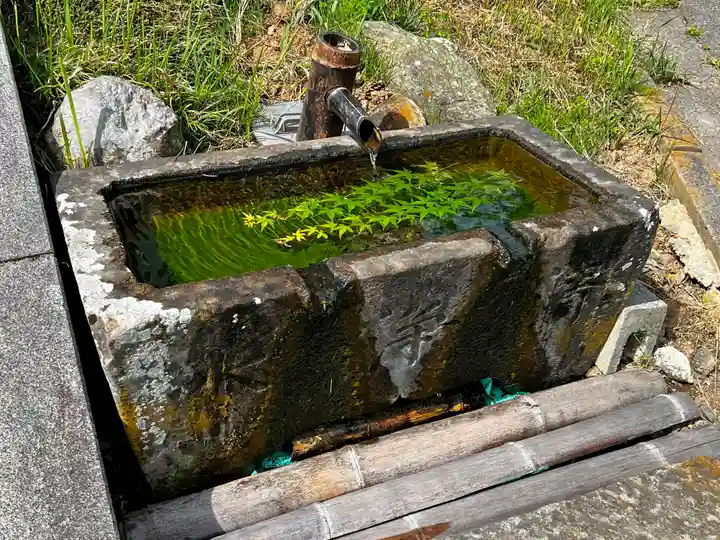 国宝 大法寺の手水舎