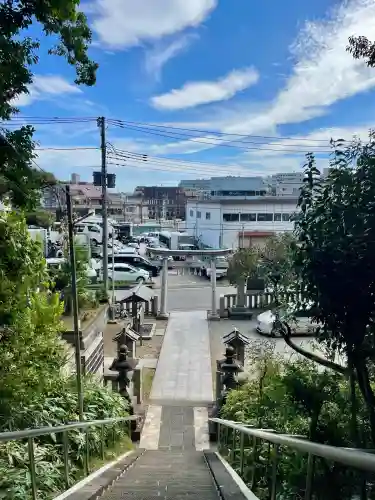 白旗神社（品濃白旗神社）(神奈川県)