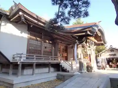 湯倉神社の本殿・本堂
