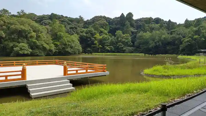 伊勢神宮外宮(豊受大神宮)の庭園