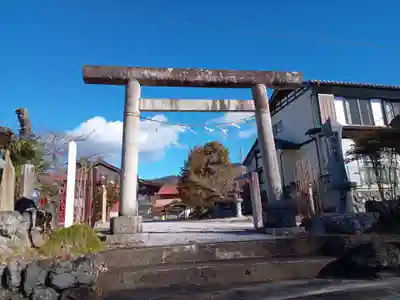 武甲山御嶽神社里宮の鳥居