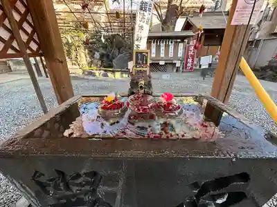 川越熊野神社の手水舎