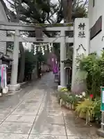 戸越八幡神社の鳥居